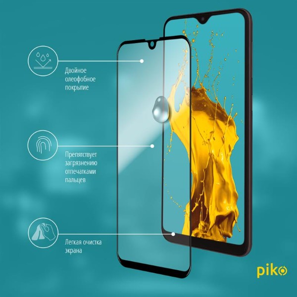 Фото - Захисне скло для смартфону Piko Samsung Galaxy A30s SM-A307 Black Full Glue, 0.3mm, 2.5D (1283126495229)
