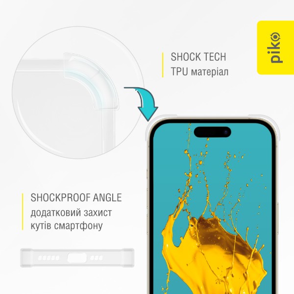 Фото - Чехол для смартфона Piko Shockproof for Apple iPhone 14 Pro (1283126554964)