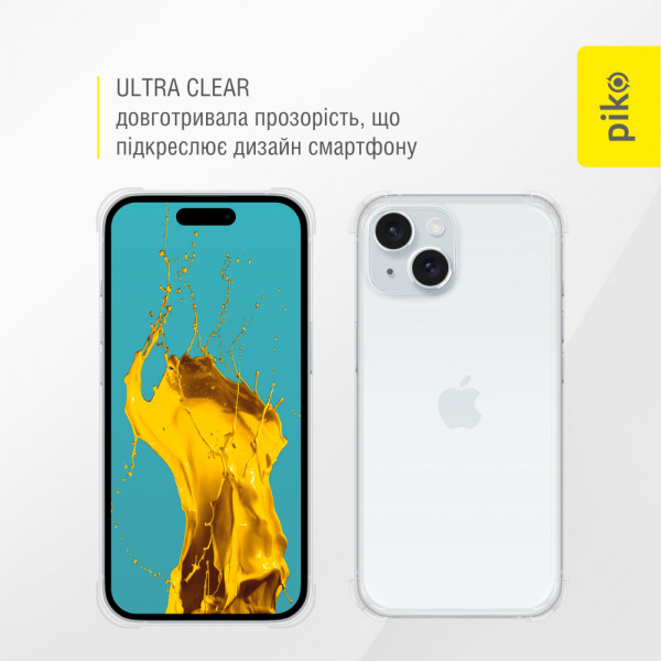 Фото - Чехол для смартфона Piko Shockproof for Apple iPhone 15 (1283126587504)