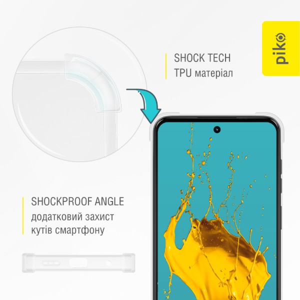 Фото - Чохол для смартфону Piko Shockproof for Moto G14 (1283126587566)