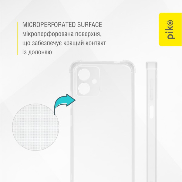 Фото - Чохол для смартфону Piko Shockproof for Moto G14 (1283126587566)