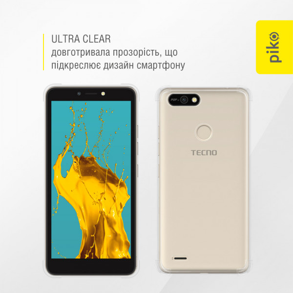 Фото - Чохол для смартфону
 Piko Shockproof for Tecno Pop 2F (1283126555268)