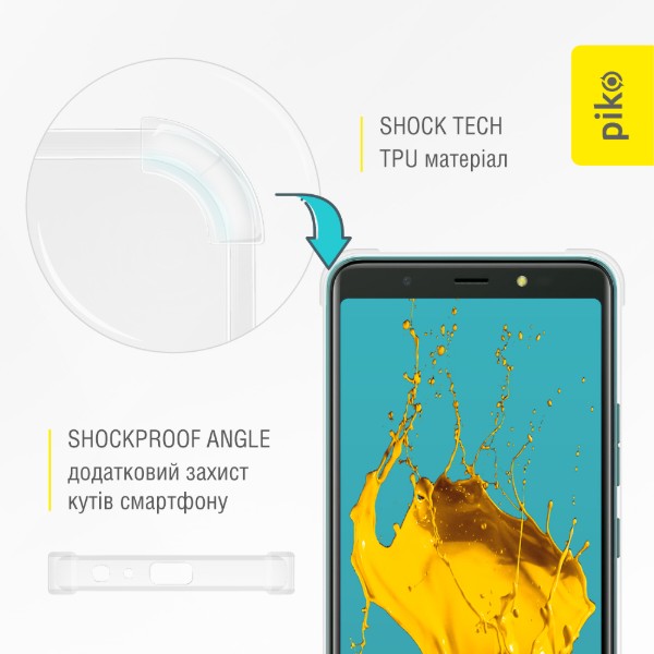 Фото - Чехол для смартфона Piko Shockproof for Tecno Pop 4 (1283126555282)