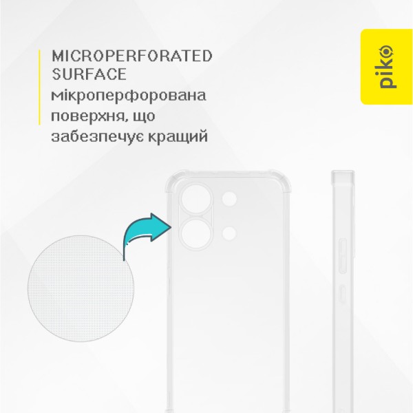 Фото - Чохол для смартфону Piko Shockproof for Xiaomi Redmi Note 13 4G Light (1283126592232)