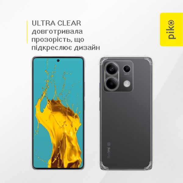 Фото - Чохол для смартфону Piko TPU Shockproof for Xiaomi Redmi Note 13 5G Light (1283126592249)