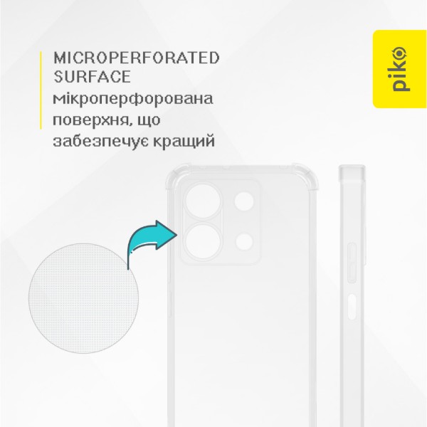 Фото - Чохол для смартфону Piko TPU Shockproof for Xiaomi Redmi Note 13 5G Light (1283126592249)