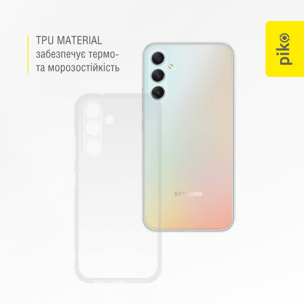 Фото - Чохол для смартфону Piko TPU for Samsung A34 5G Light (1283126566714)