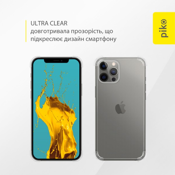 Фото - Чохол для смартфону Piko TPU Shockproof for Apple iPhone 12 Pro Light (1283126610059)
