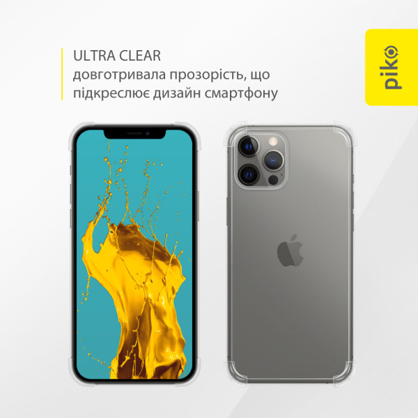 Фото - Чехол для смартфона Piko TPU Shockproof for Apple iPhone 12 Pro Max Light (1283126610066)