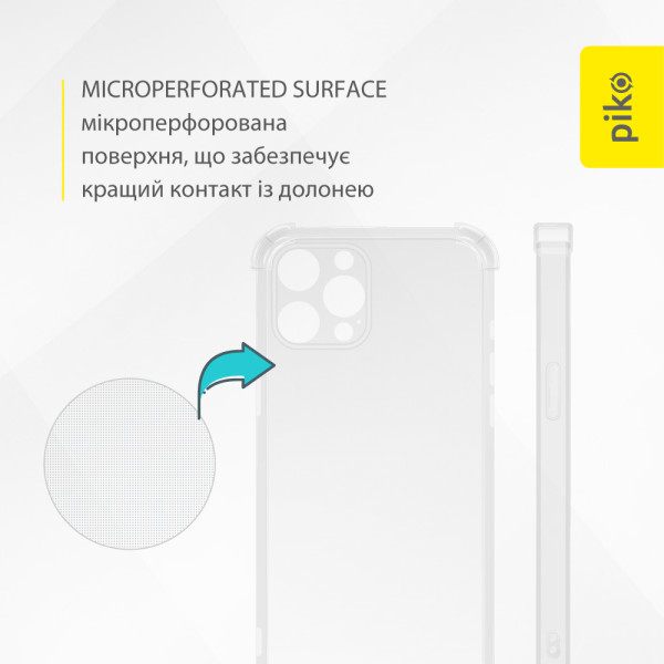 Фото - Чехол для смартфона Piko TPU Shockproof for Apple iPhone 12 Pro Max Light (1283126610066)