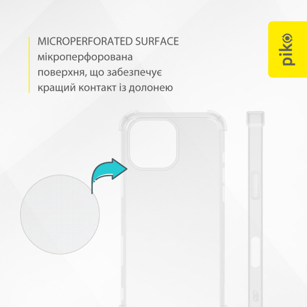 Фото - Чехол для смартфона Piko TPU Shockproof for Apple iPhone 16 Pro Max Light (1283126607936)