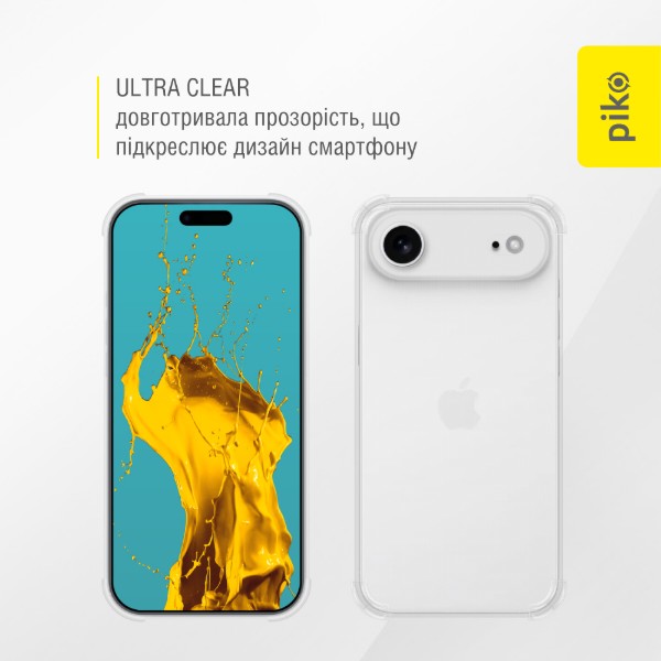 Фото - Чехол для смартфона Piko TPU Shockproof для iPhone 17 Air светлый (1283126626357)
