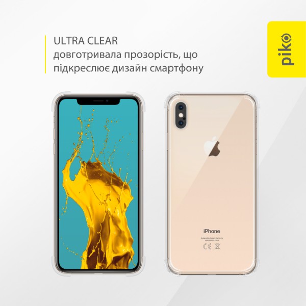 Фото - Чехол для смартфона Piko TPU Shockproof for Apple iPhone XS Max Light (1283126610110)