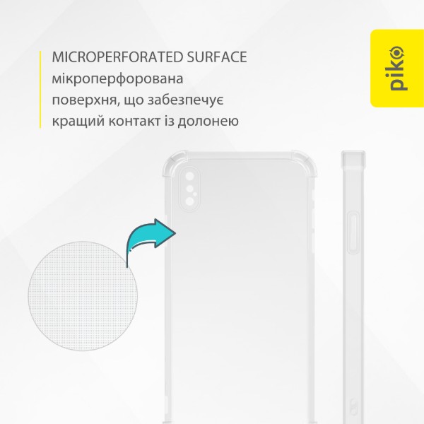 Фото - Чехол для смартфона Piko TPU Shockproof for Apple iPhone XS Max Light (1283126610110)
