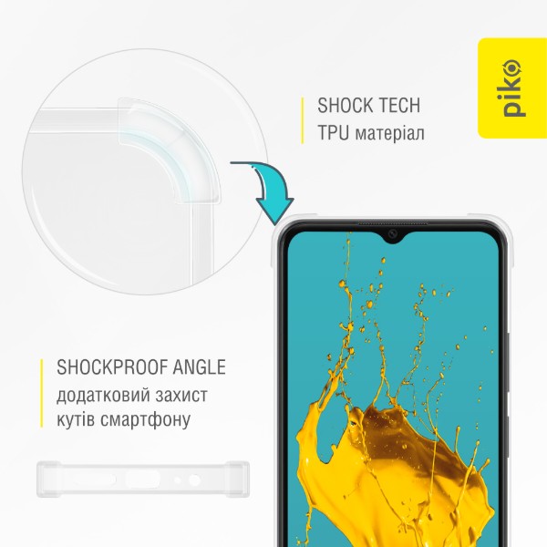 Фото - Чохол для смартфону Piko TPU Shockproof for Oppo A18/A38 Light (1283126610172)