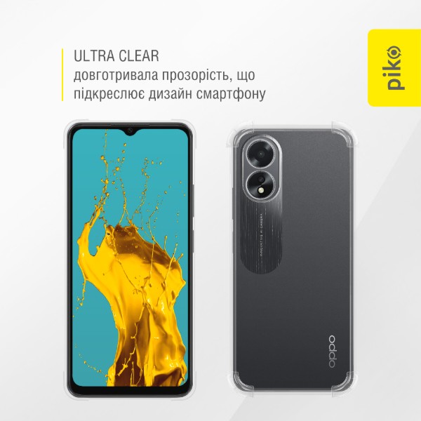 Фото - Чохол для смартфону Piko TPU Shockproof for Oppo A18/A38 Light (1283126610172)