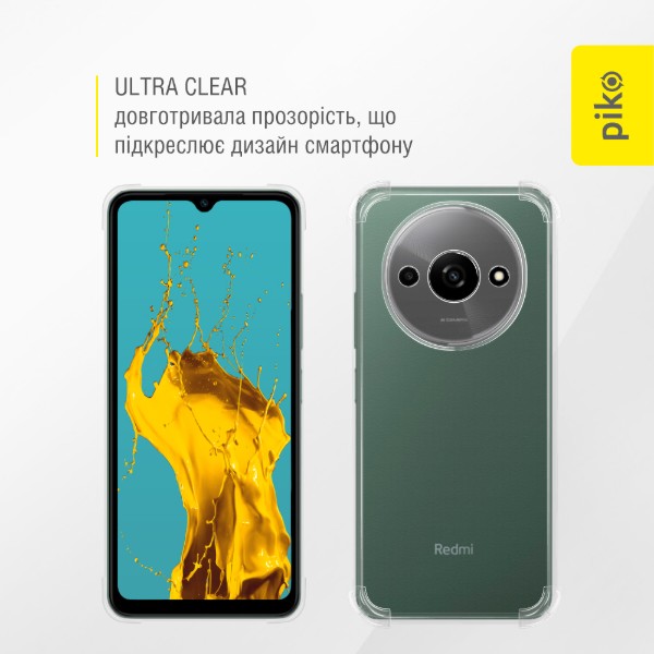 Фото - Чохол для смартфону Piko TPU Shockproof for Xiaomi Redmi A3 Light (1283126610318)