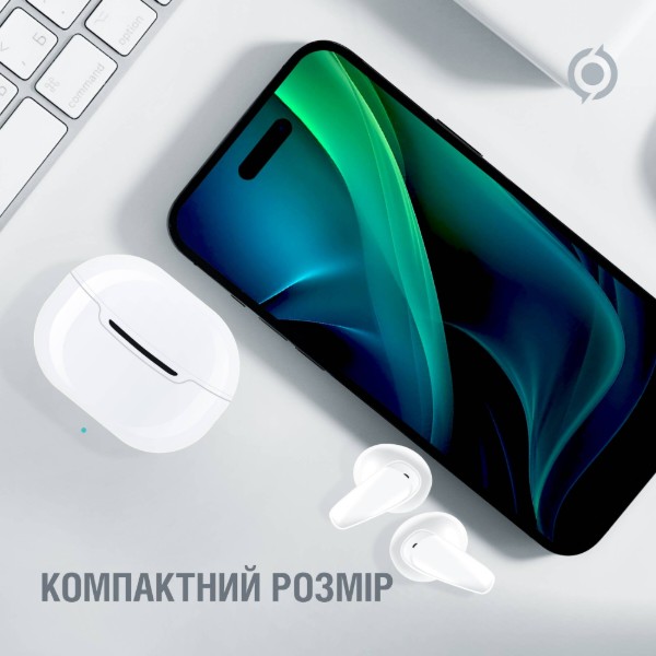 Фото - Навушники вкладиші бездротові TWS Piko MiniJoy White (1283126583421)