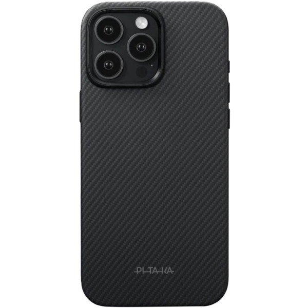 Фото - Чохол для смартфону Pitaka Summa UltraGuard Classic Twill 600D Black/Grey for iPhone 16 Pro Max (KI1603PMPA) Фото - Чохол для смартфону Pitaka Summa UltraGuard Classic Twill 600D Black/Grey for iPhone 16 Pro Max (KI1603PMPA)