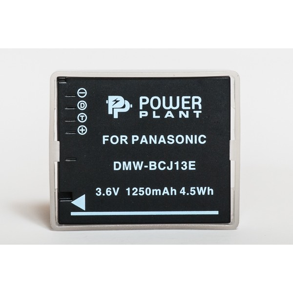 Фото - Аккумулятор для фотокамеры PowerPlant Panasonic DMW-BCJ13E, BP-DC10 1250mAh (DV00DV1292)