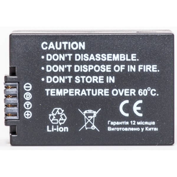 Фото - Акумулятор для фотокамери PowerPlant Panasonic DMW-BMB9E, BP-DC9 890mAh (DV00DV1294)