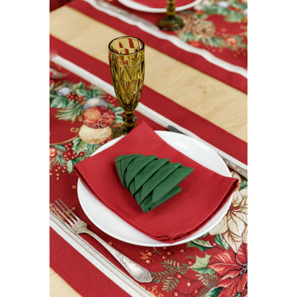 Фото - Скатертина раннер Прованс гобелен PRESENT 35х100 (031391)