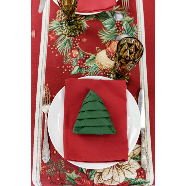 Фото - Скатертина раннер Прованс гобелен PRESENT 35х100 (031391)