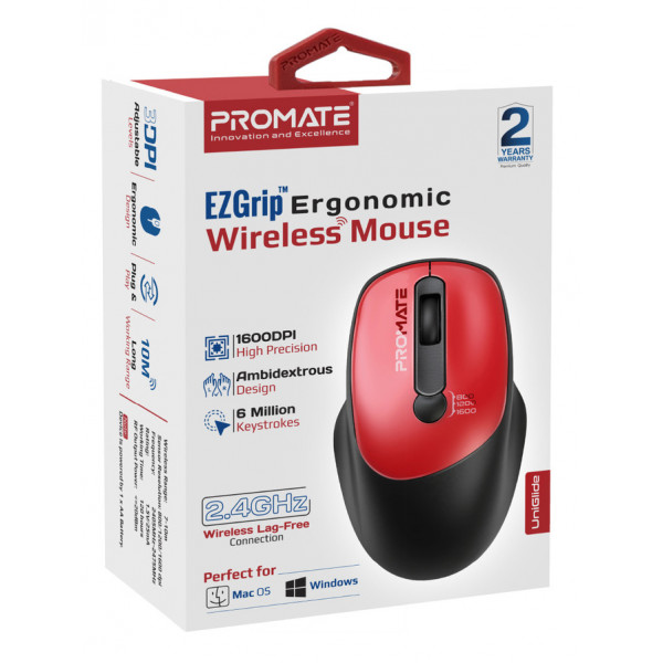 Фото - Миша бездротова Promate uniglide.red