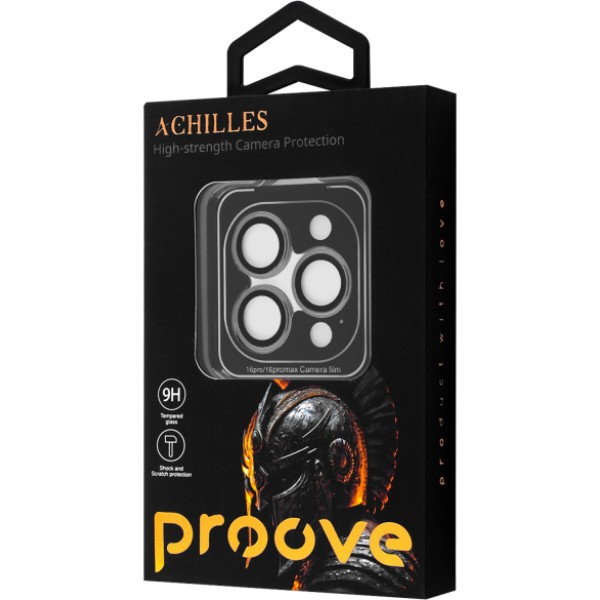 Фото - Защитное стекло для смартфона Proove для камеры Achilles iPhone 16 Pro/16 Pro Max natural titanium (CPPAIP16PM01)