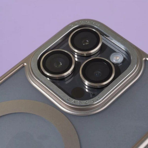 Фото - Чохол для смартфону Proove Blur Case with Magnetic Ring iPhone 12 Pro Max Natural Titanium