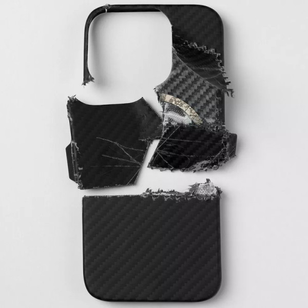 Фото - Чохол для смартфону
 Proove Carbon Slim with Magnetic Ring iPhone 13 Pro Max onyx (PCCSIP13PM60)