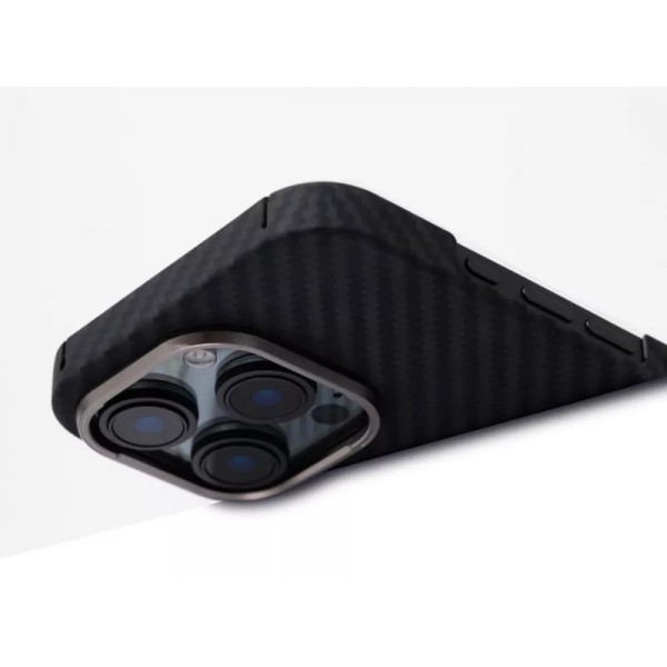 Фото - Чохол для смартфону
 Proove Carbon Slim with Magnetic Ring iPhone 13 Pro Max onyx (PCCSIP13PM60)