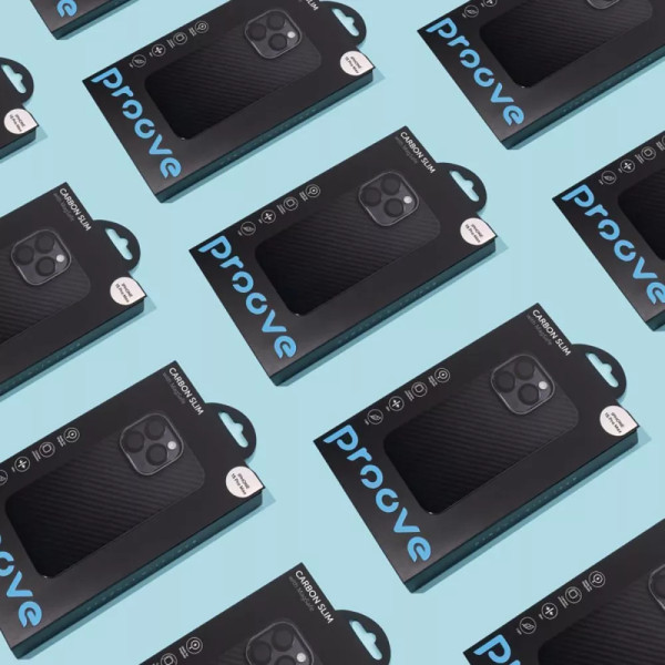 Фото - Чехол для смартфона Proove Carbon Slim with Magnetic Ring iPhone 14 onyx (PCCSIP140060)