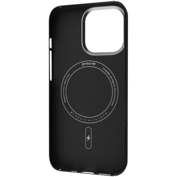 Фото - Чехол для смартфона Proove Carbon Slim with Magnetic Ring iPhone 14 Pro Max onyx (PCCSIP14PM60)