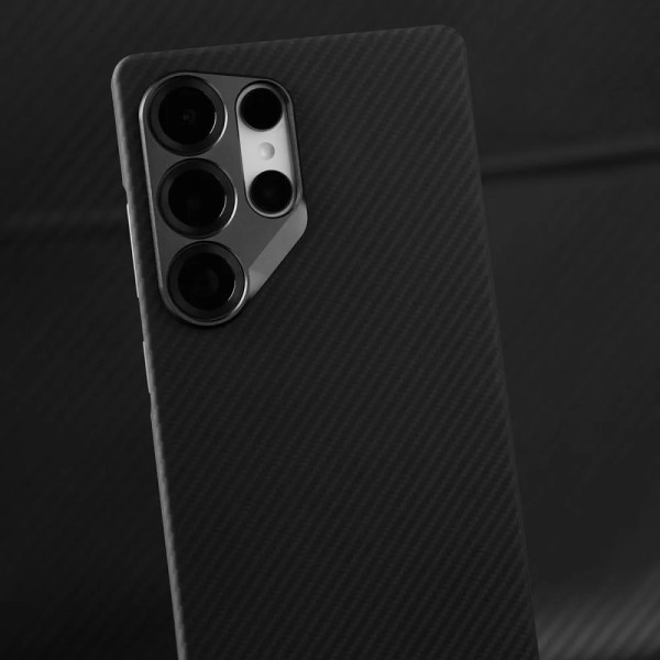 Фото - Чехол для смартфона Proove Carbon Slim with Magnetic Ring Samsung Galaxy S26 Ultra black (PCCSSGSU2602)