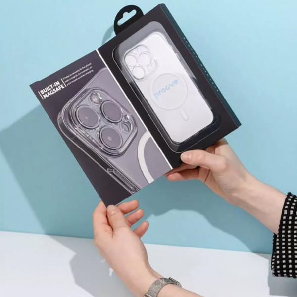 Фото - Чохол для смартфону  Crystal Case with Magnetic Ring iPhone 12 Pro Transparent