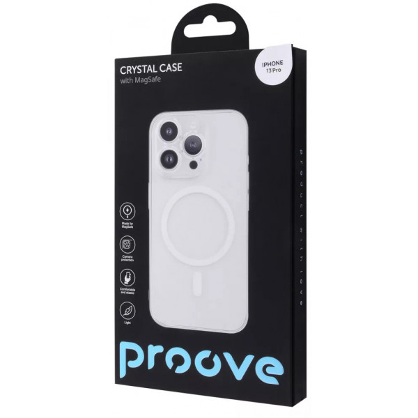Фото - Чохол для смартфону Proove Crystal Case with Magnetic Ring iPhone 13 Pro Transparent (PCCCIP3P001)
