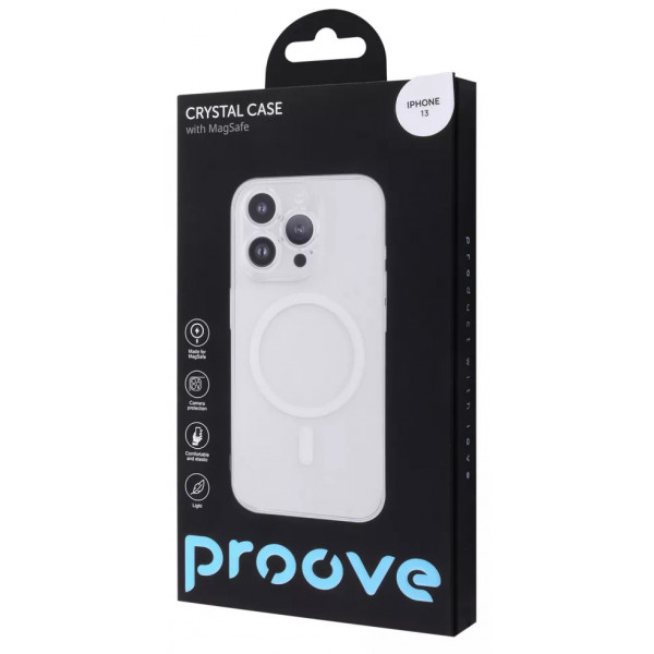 Фото - Чохол для смартфону Proove Crystal Case with Magnetic Ring iPhone 13 Transparent (PCCCIP130001)