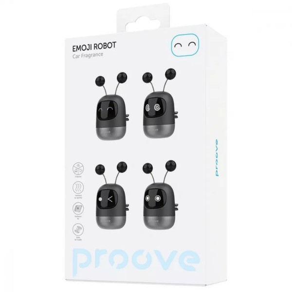 Фото - Ароматизатор для авто Proove Emoji Robot Playful (AFER00000004)