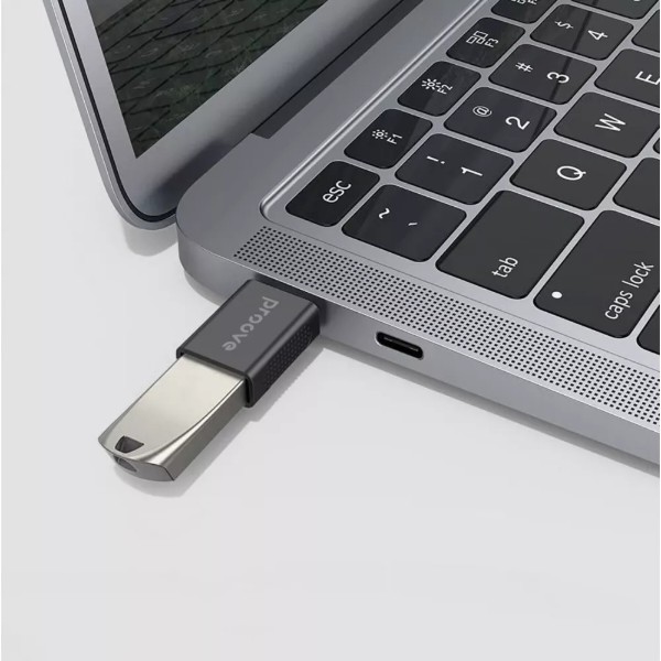 Фото - Переходник Proove Extension USB to Type-C Black (477960001)