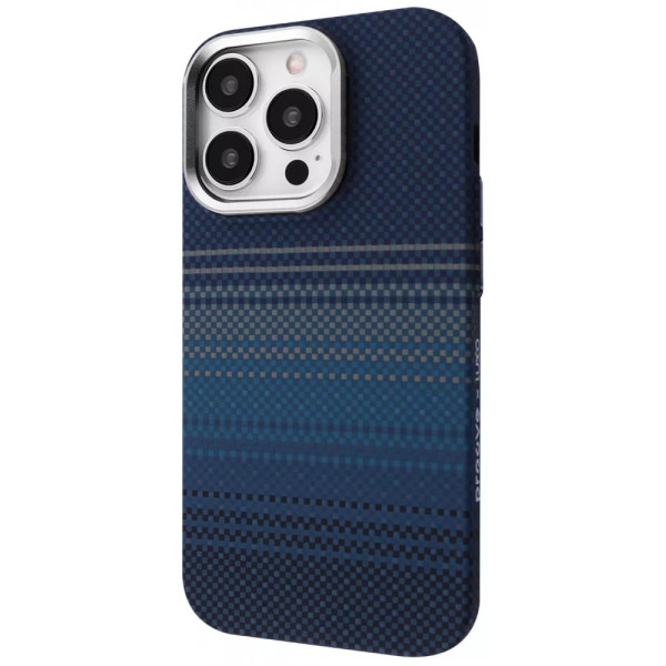 Фото - Чохол для смартфону
 Proove Gleam Case with Magnetic Ring iPhone 13 Pro blue stripes (PCGCIP13P064)