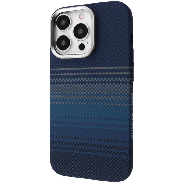 Фото - Чохол для смартфону Proove Gleam Case with Magnetic Ring iPhone 14 Pro blue stripes (PCGCIP14P064)