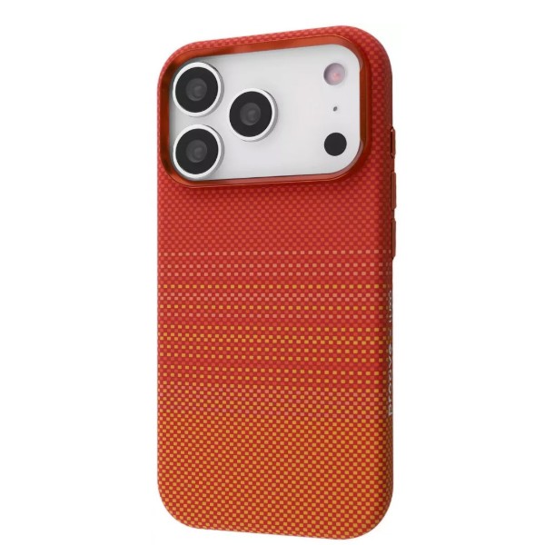 Фото - Чохол для смартфону Proove Gleam Case with Magnetic Ring iPhone 17 Pro Max orange stripes (PCGCIP17PM80)