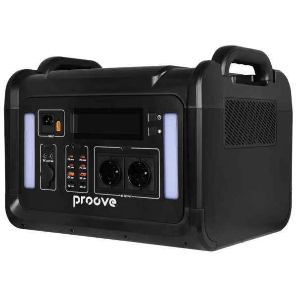 Фото - Зарядна станція універсальна Proove PowerHome K2400 Black (2160Wh, 2400W)
