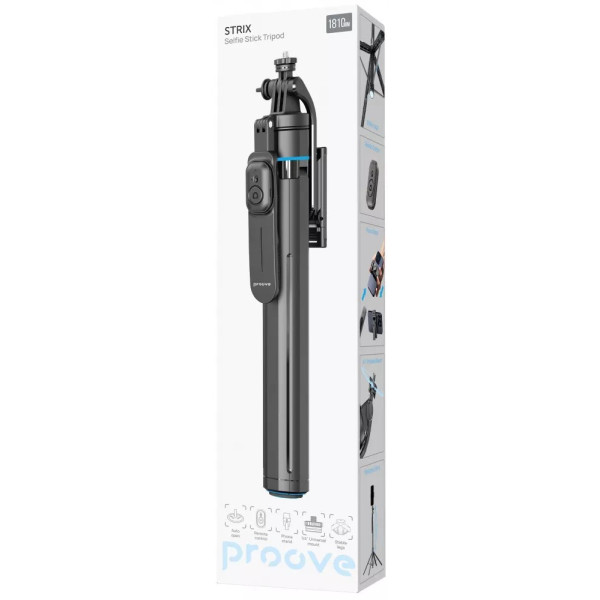 Фото - Трипод для селфи Proove Strix (1810mm) black (MPSX00000001)
