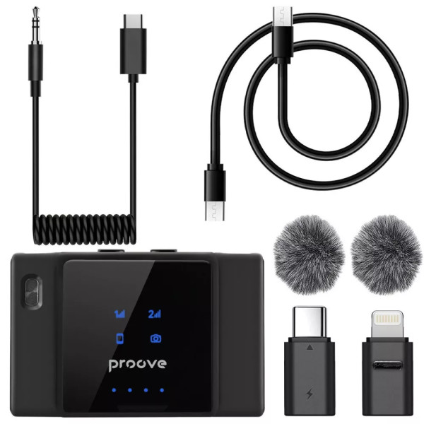 Фото - Микрофон для смартфона Proove ToneLine black (PTWM00000201)