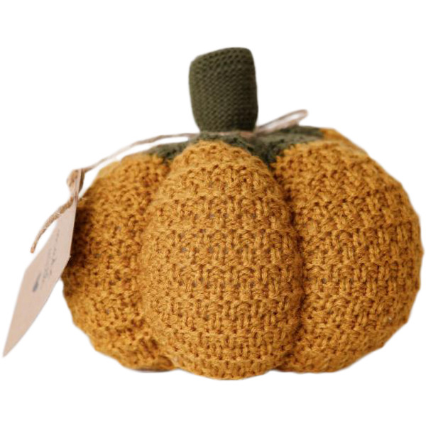 Фото - Подушка декоративна Прованс Pumpkin охра D15 см (040267)
