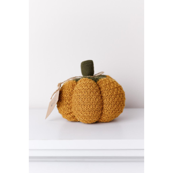 Фото - Подушка декоративна Прованс Pumpkin охра D15 см (040267)