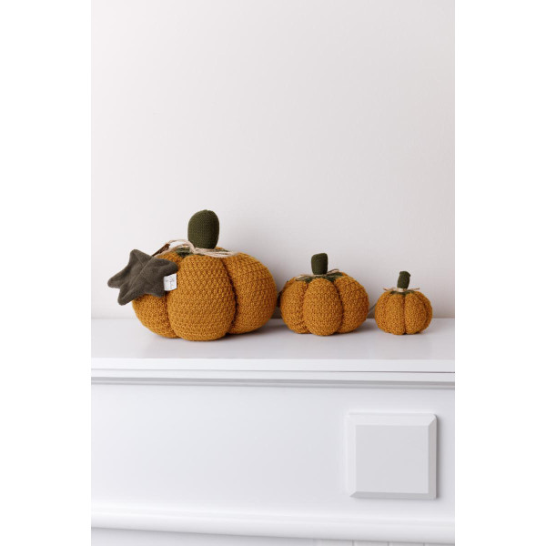 Фото - Подушка декоративна Прованс Pumpkin охра D15 см (040267)