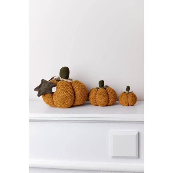 Фото - Подушка декоративна Прованс Pumpkin охра D9 см (040273)